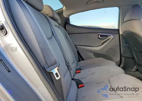 2012 Hyundai Elantra Gls z USA, uszkodzony, nr VIN 5NPDH4AE7CH114211